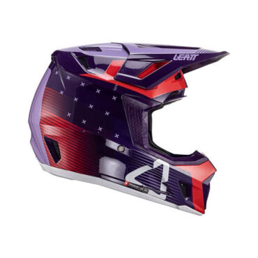 Leatt Шлем кроссовый Moto 7.5 V24 SunDown - миниатюра 5