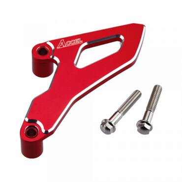 Защита передней звезды ACCEL CRF250R 04 09 CR250 02 07 CRF250X 04 07 красный - миниатюра 1