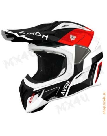 Кроссовый шлем Aviator Ace 2 Shield Red Gloss