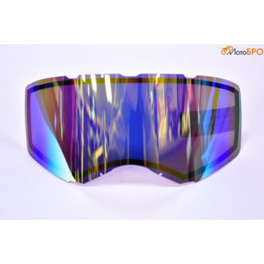 Линза двойная к очкам RSX Blizzard Winter, синяя зеркальная - миниатюра 3