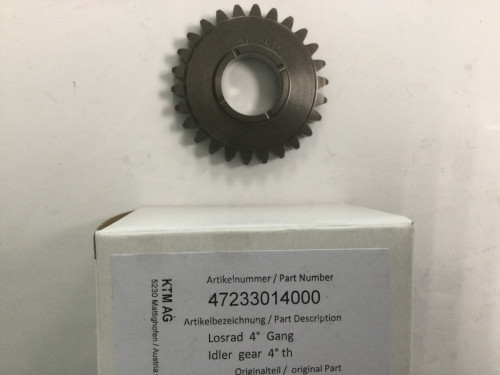 Шестерня 4 й передачи вторичного вала КПП KTM 85SX 18- / Husqvarna TC85 18- / GasGas MC85 21-