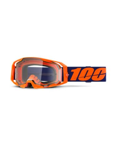 100% Очки Armatic Neon Orange / Clear