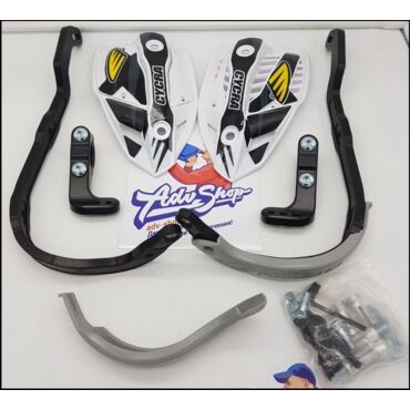 CYCRA CRM ULTRA 1 1 8 CLAMPS WHITE WHITE GREY защита рук анодированный алюминий (1CYC740842X) - миниатюра 2