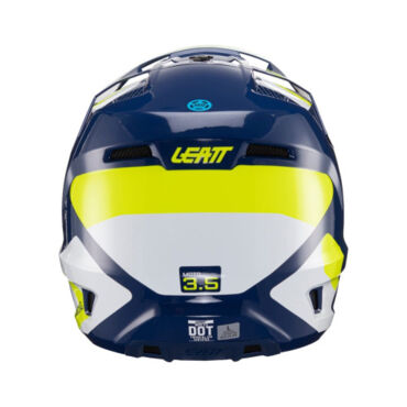 Leatt Шлем кроссовый Moto 3.5 Helmet Kit 2024 Blue - миниатюра 6