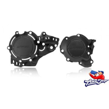 Acerbis X Power Kit KTM Комплект защиты крышек сцепления и зажигания / черный 250 300 SX 17 18 / EXC TPI / TE 17 19 ( 0023468.090 / 23468 011 090 ) - миниатюра 4