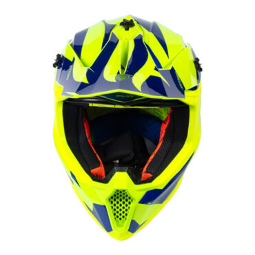 MT Шлем MX802 Falcon Crush B7 gloss blue - миниатюра 4