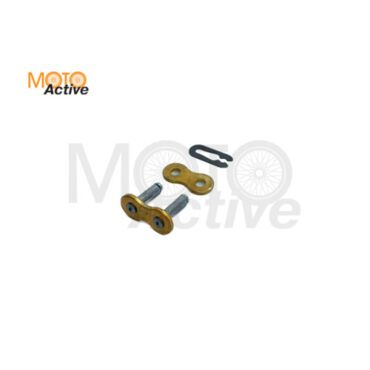Замок для цепи CZ Chains 420 MX Gold (защелка) - миниатюра 1
