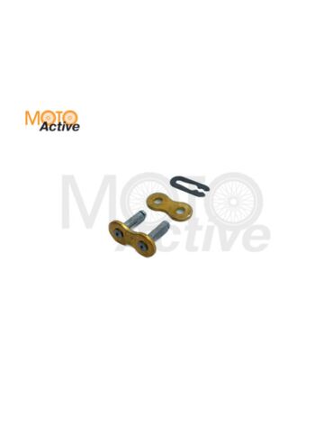 Замок для цепи CZ Chains 420 MX Gold (защелка)