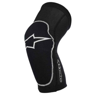 Защита колена Alpinestars Paragon (Наколенники), черно белые - миниатюра 2