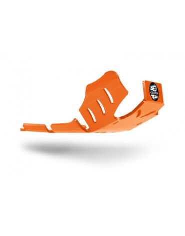 Защита двигателя S3 пластиковая оранжевая  (8 мм) KTM 250 300EXC 17 23