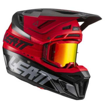Leatt Мотошлем Moto 8.5 Helmet Kit Red - миниатюра 4