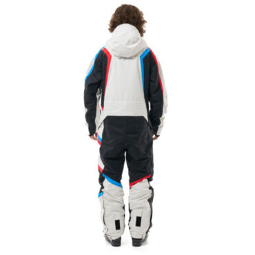 Dragonfly Комбинезон Gravity Man White Snow - Black 2025 - миниатюра 14
