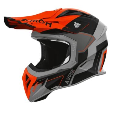 Airoh Шлем Aviator Ace 2 Shield Orange Matt - миниатюра 2