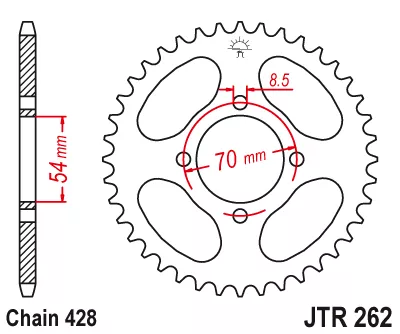 Звезда ведомая JTR262