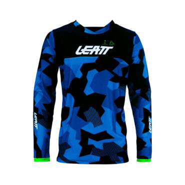 Leatt Джерси 4.5 Enduro Blue (2024) - миниатюра 6