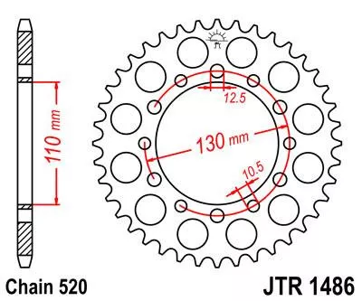 Звезда ведомая JTR1486