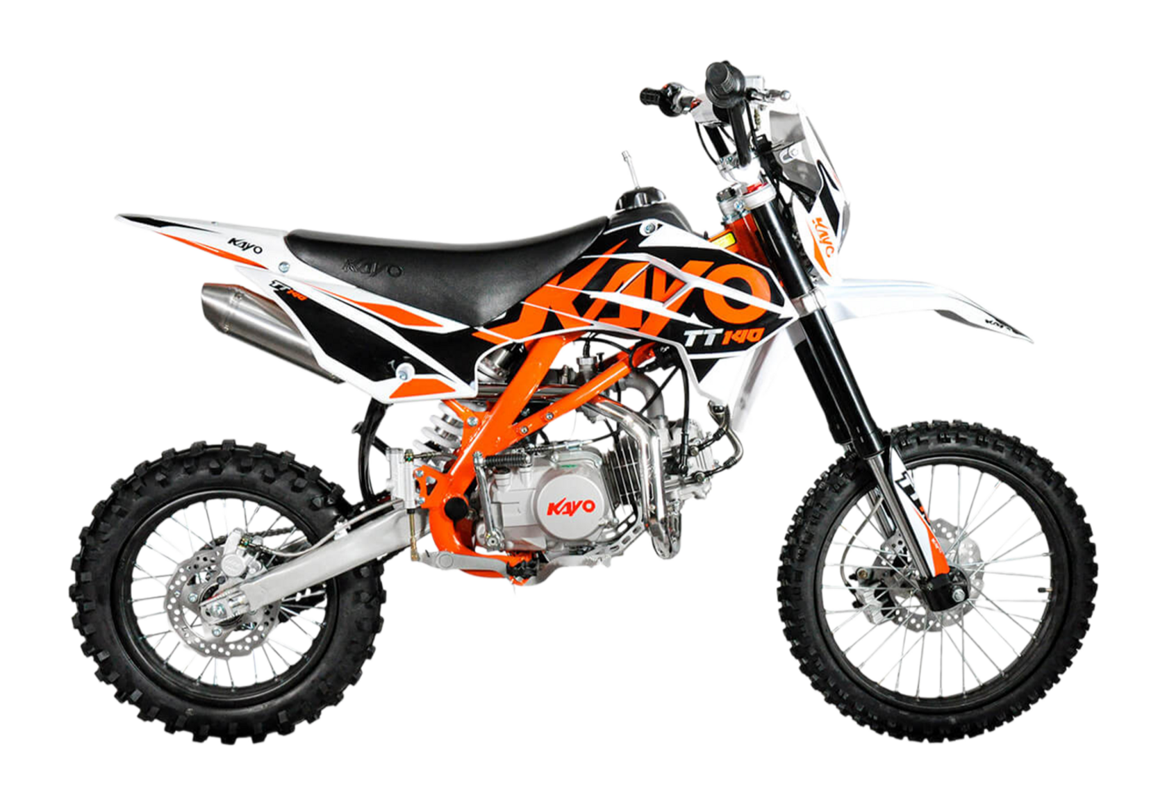 Питбайк KAYO BASIC TT140EM 17 14 KRZ (механ. сцепл., эл. стартер 2024 г.) - фото 6