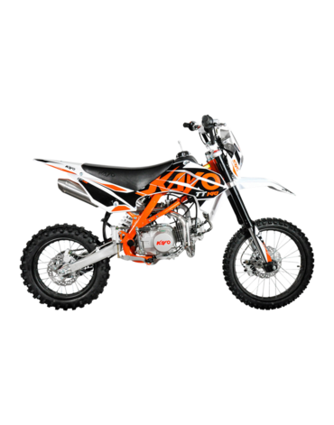 Питбайк KAYO BASIC TT140EM 17 14 KRZ (механ. сцепл., эл. стартер 2024 г.)