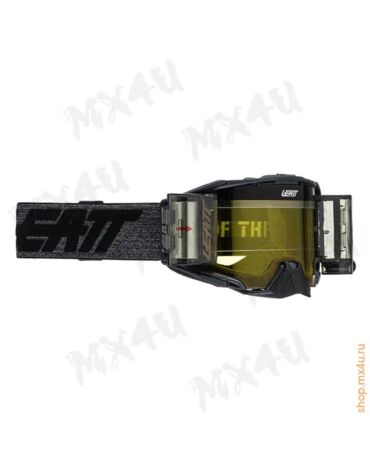 Очки Leatt Velocity 6.5 Roll Off Graphene Yellow 70% (8021700540)