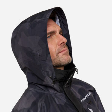 Finntrail Куртка водостойкая Greenwood 4021 CamoShadowBlack - миниатюра 11