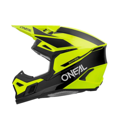 Oneal Шлем кроссовый 3Series Race желтый черный - миниатюра 3