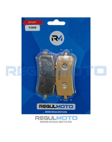Колодки тормозные F288S передние Longjia Element, XDV, CF250NK 