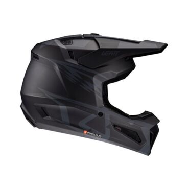 Шлем кроссовый Leatt Moto 3.5 Stealth (ЧЗ) - миниатюра 4