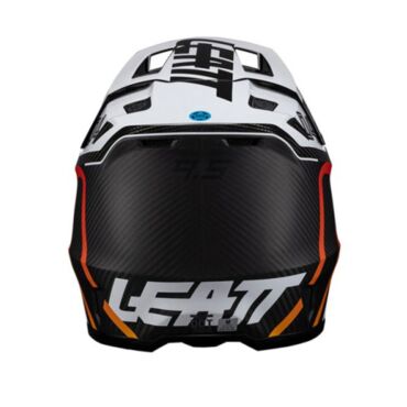 Шлем кроссовый Leatt 9.5 Carbon Black White, 2025 - миниатюра 3