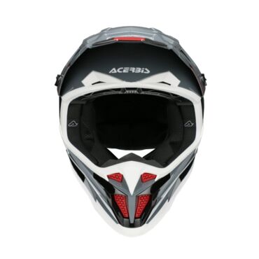 Acerbis Шлем T711 Grey Black - миниатюра 7