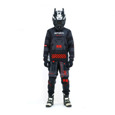 Grom Штаны кроссовые Нехороший Grey - миниатюра 5