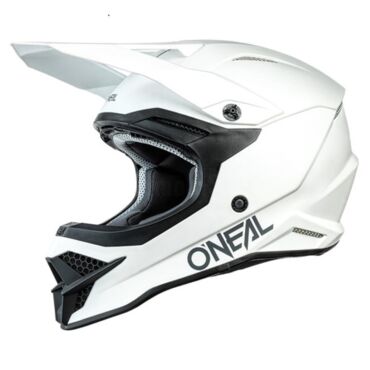 Oneal Шлем кроссовый 3Series Solid 2.0 Белый Матовый - миниатюра 5