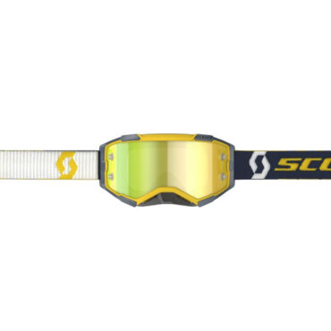 Scott Очки Fury yellow blue yellow chrome works - миниатюра 2