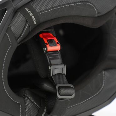 Acerbis Шлем Assault Graphic White Black - миниатюра 8