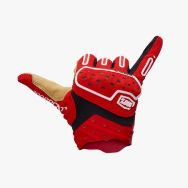 100% Мотоперчатки Airmatic 2 Red Black - миниатюра 3