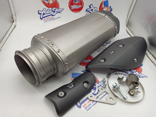 Wings Titanium Mufflers прямоточный титановый выхлоп (silver) -short 1290 SUPER ADVENTURE R S (21 24) - фото 2