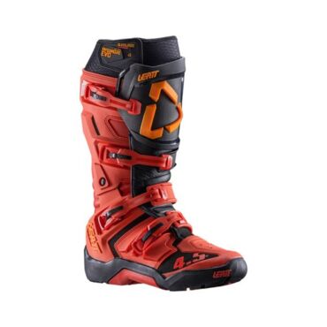 Leatt Мотоботы кроссовые 4.5 HydraDri V26 Burn Red - миниатюра 4