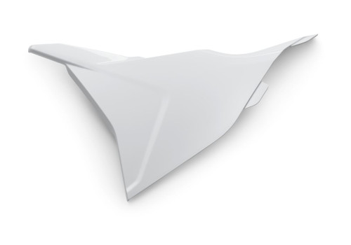 Крышка воздушного фильтра левая белая KTM SX SX F 23- / EXC EXC F 24-
