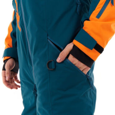 Dragonfly Комбинезон Gravity Premium MAN Dark Ocean - Orange 2024 - миниатюра 10