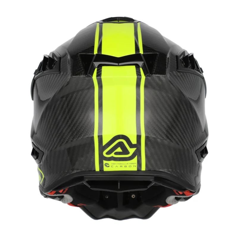 Acerbis Шлем Airstrike C 22 06 Black Fluo Yellow - фото 12