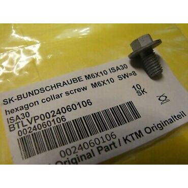 HH COLLAR SCREW M6X10     TX30 - миниатюра 1