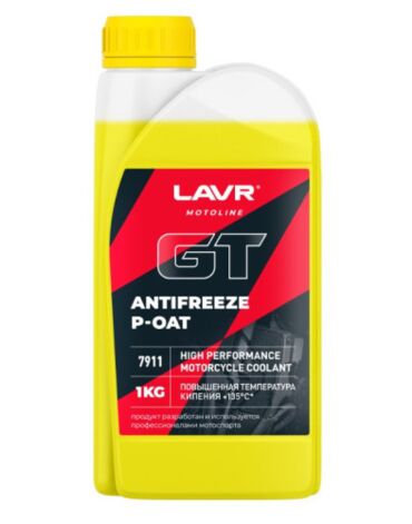 Охлаждающая жидкость Lavr Moto GT P OAT 1л.