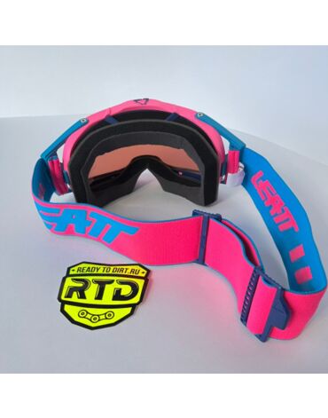 Очки LEATT Velocity 6.5 Pink Cyan (линза Rose Ultra Contrast 32%)
