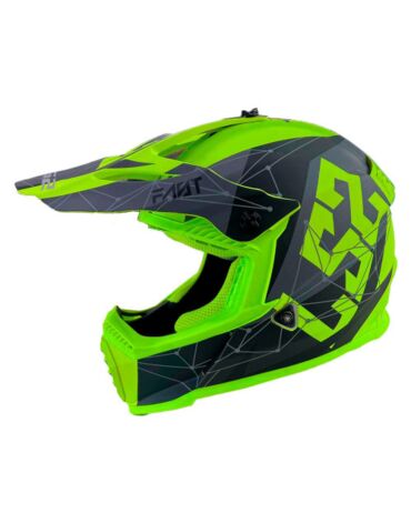 LS2 Мотошлем MX437 Fast Alpha Желтый