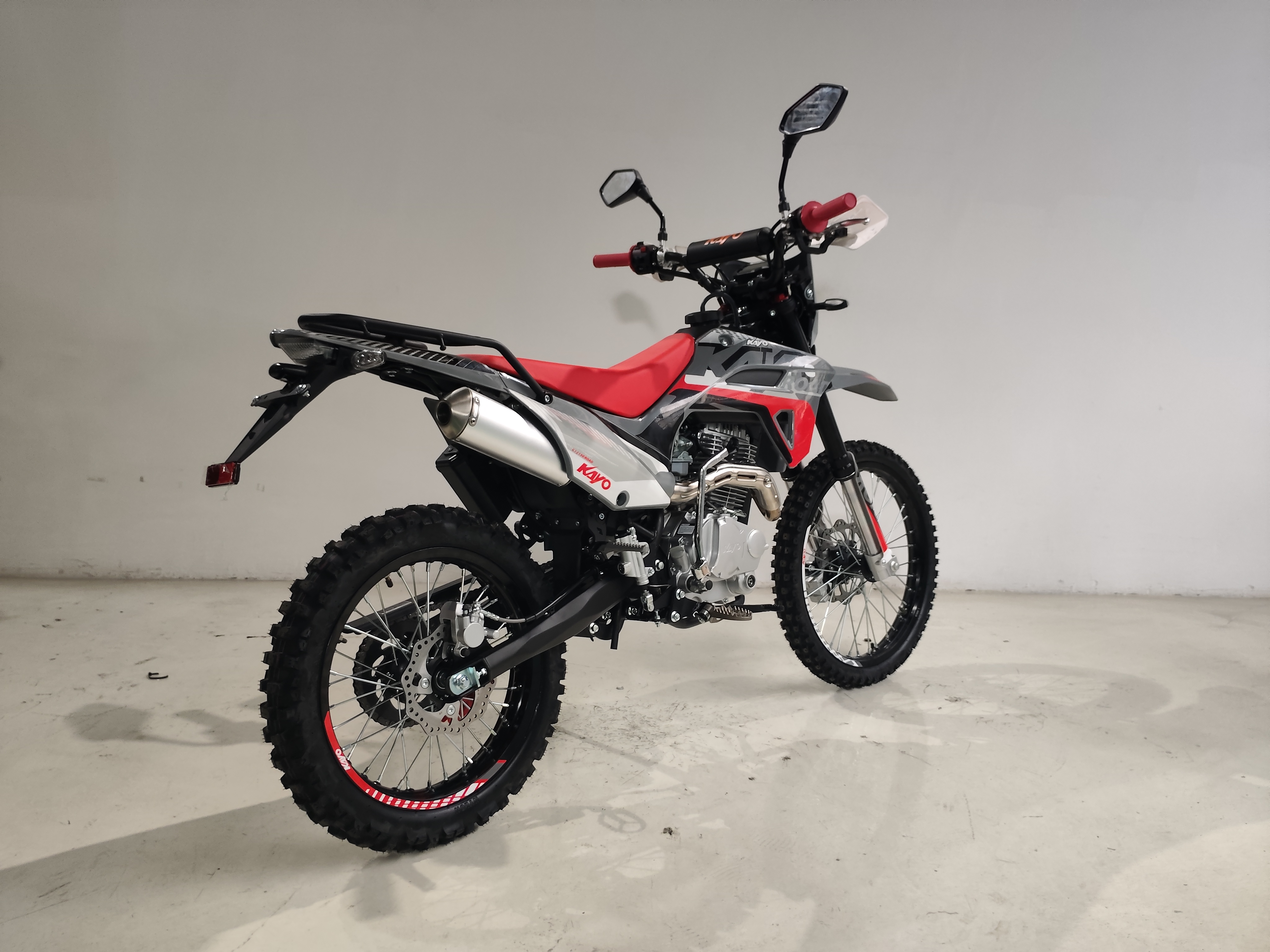 Мотоцикл кроссовый KAYO K1 J 150 ROAD (CB150) 19 16 (2025г.) ПТС - фото 14