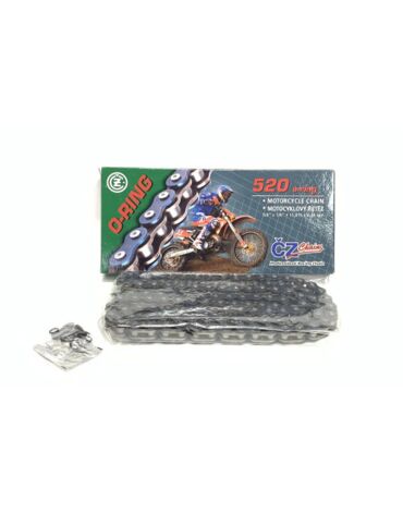 Цепь сальниковая CZ 520RDO (золотая O Ring) 120 звеньев