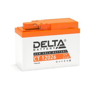 Аккумулятор для мототехники Delta CT 12026 115x50x86 мм - миниатюра 1