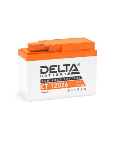 Аккумулятор для мототехники Delta CT 12026 115x50x86 мм