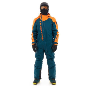 Dragonfly Комбинезон Gravity Premium MAN Dark Ocean - Orange 2024 - миниатюра 11