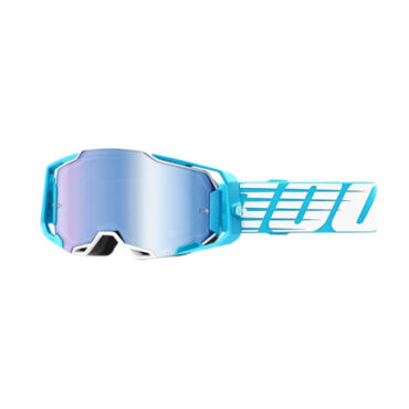 100% Очки Armega Goggle Oversized Sky Mirror Blue Lens - миниатюра 2
