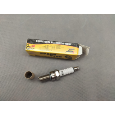 свеча зажигания 4Т CR8E  ZS177MM ZS174MN NB300 RL300 Скутеры - миниатюра 2